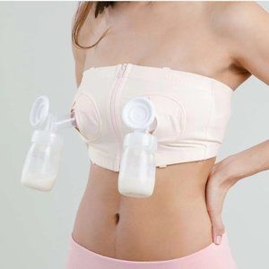 Simple Wishes Hands Free Pumping Bra EUC